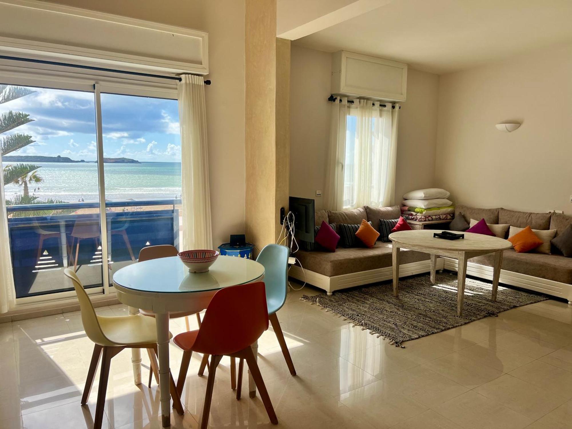 Sea View Apartment Mogador Essaouira Bagian luar foto